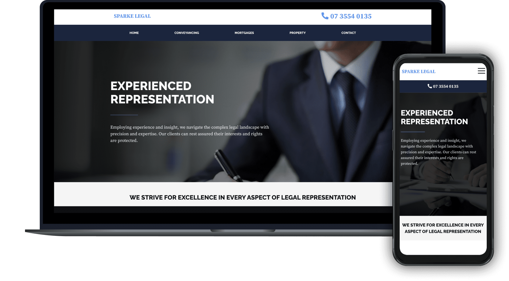 Sparke Legal screenshots